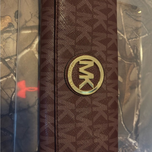 Michael Kors Handbags - Michael Kors Burgundy Wallet